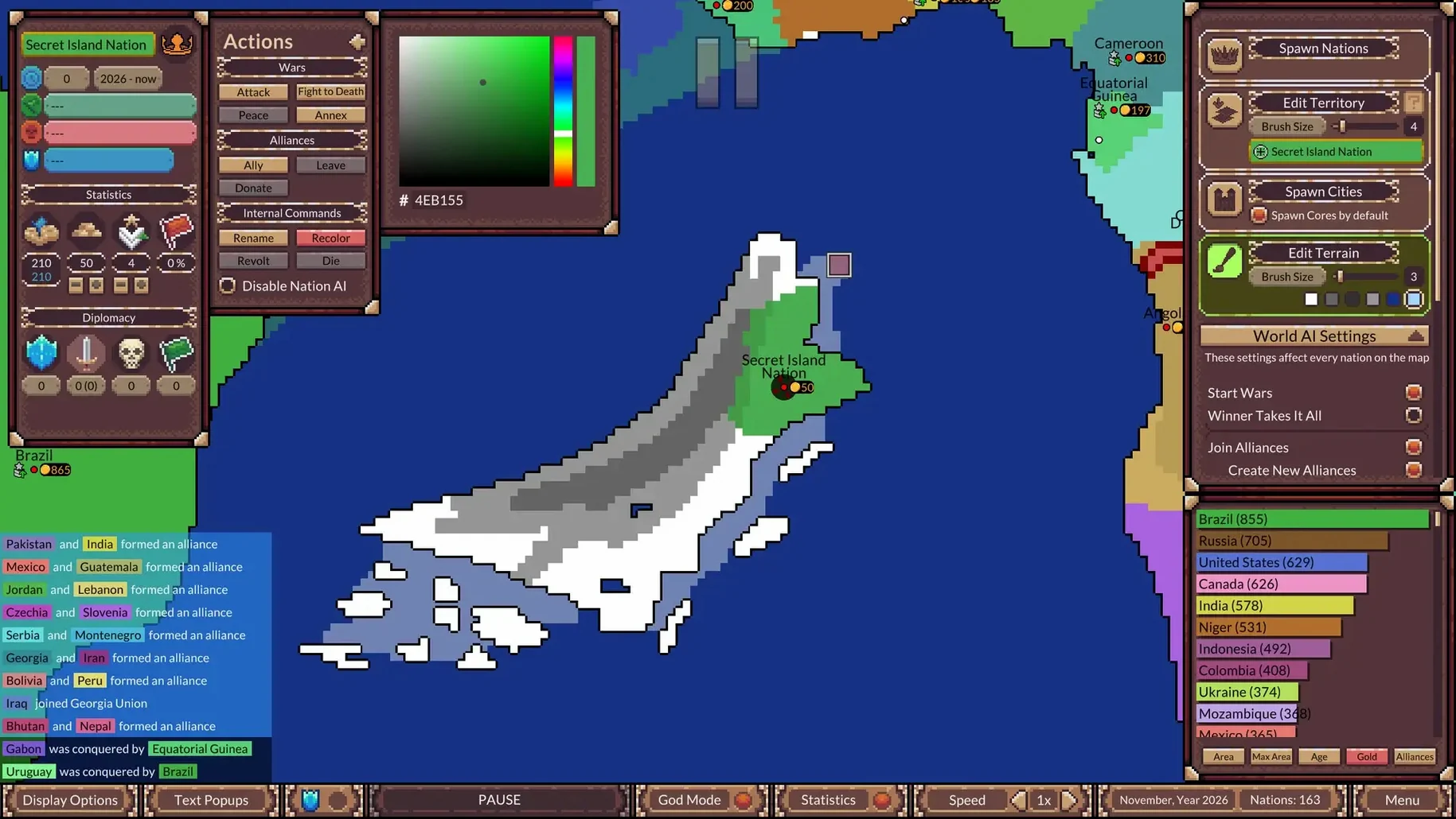 Ages of Conflict: World War Simulator on a Mac, shot 3 Ages of Conflict: World War Simulator for Mac, image 3