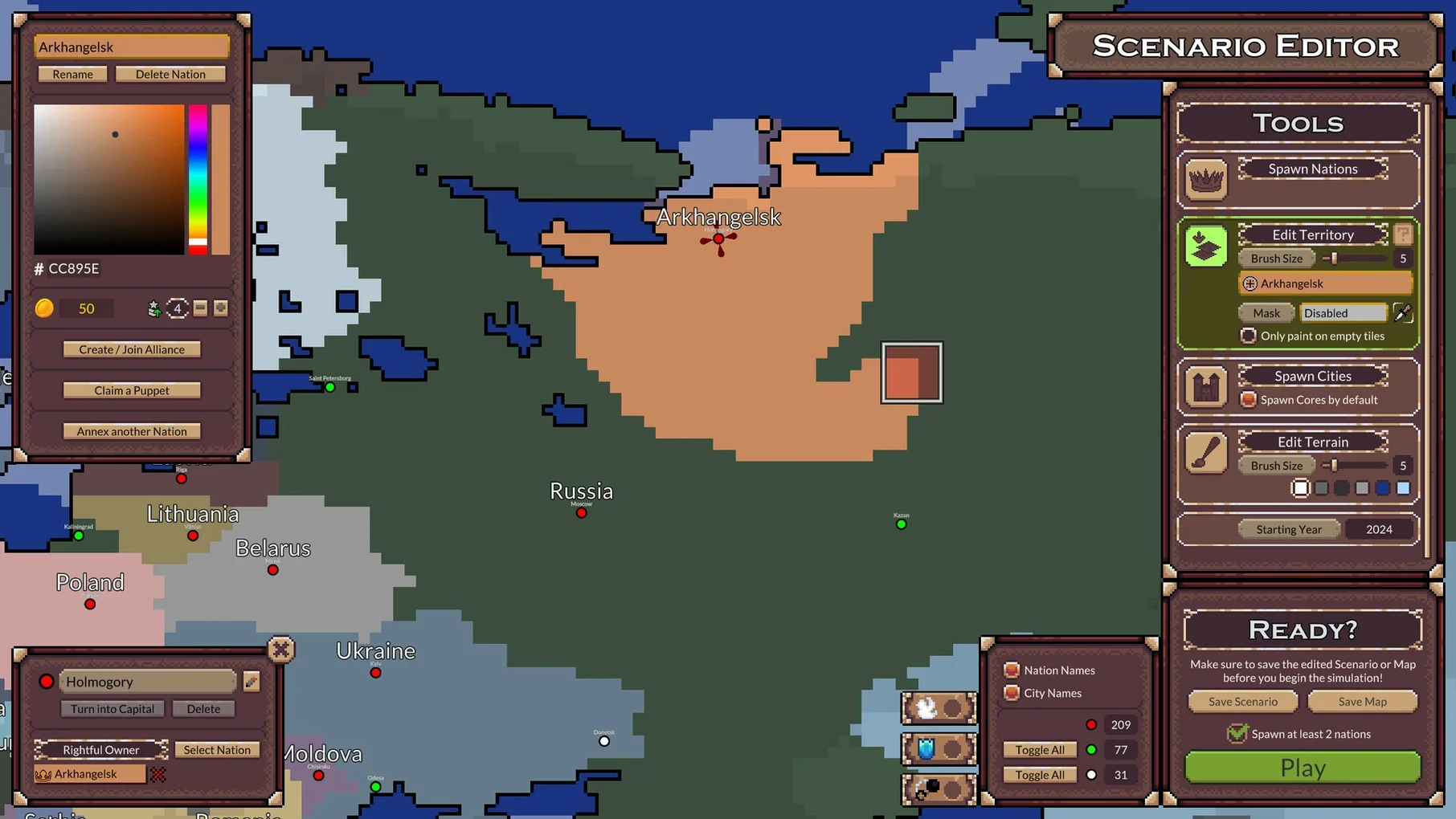 Ages of Conflict: World War Simulator on a Mac, shot 4 Ages of Conflict: World War Simulator for Mac, image 4