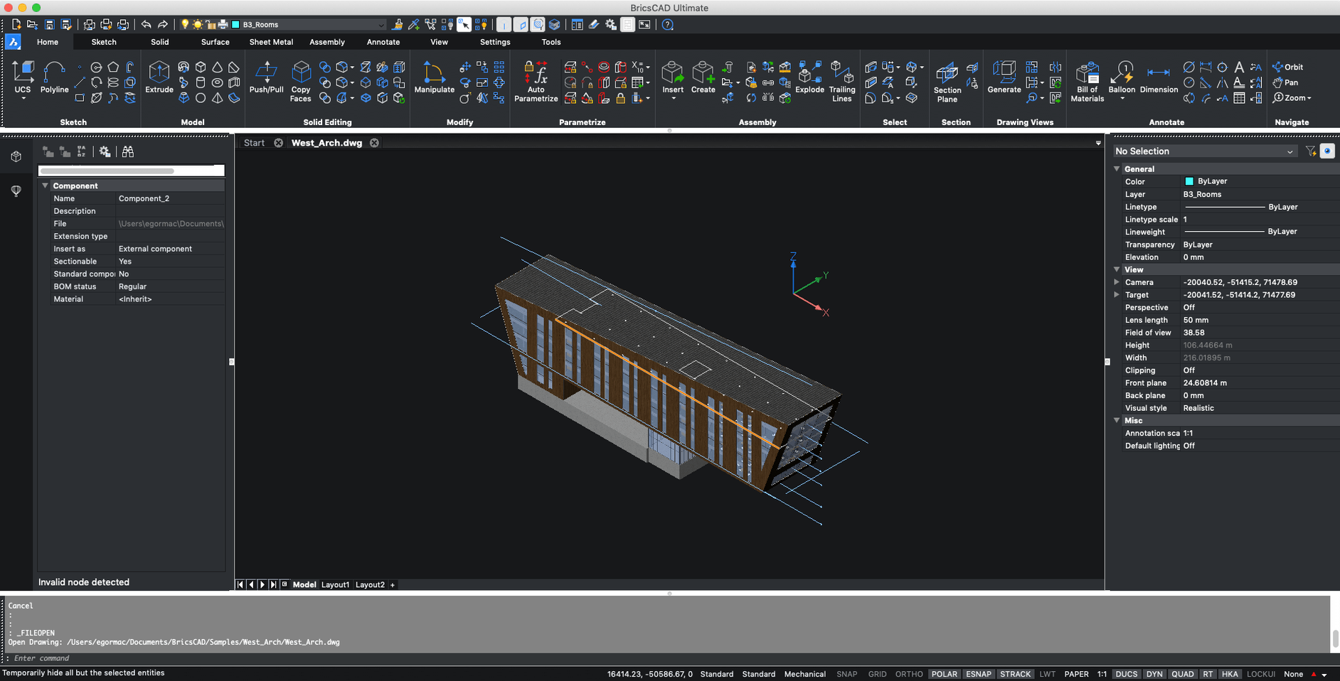 BricsCAD demo 4 BricsCAD sidebar view 4