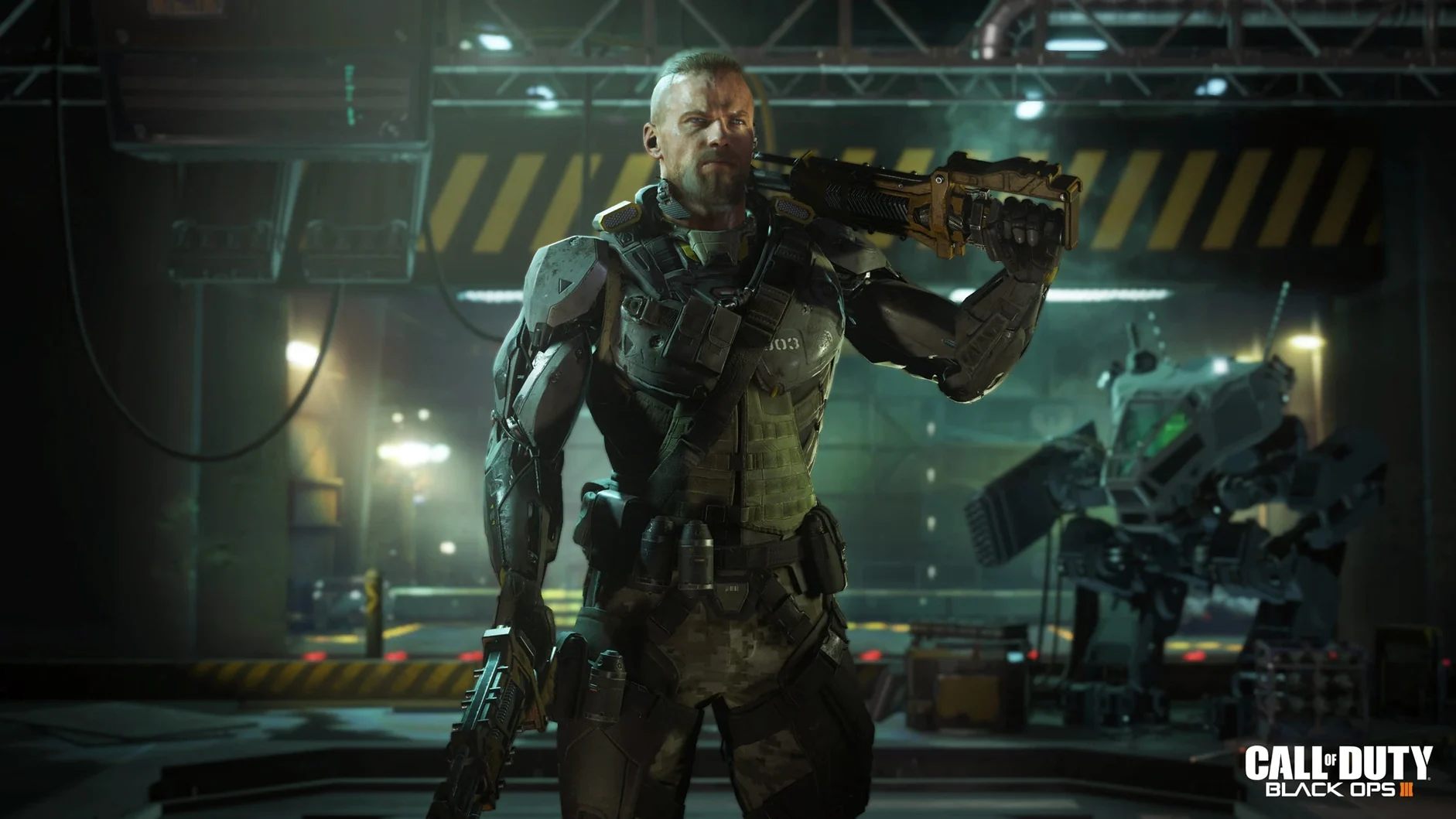 Call of Duty: Black Ops III on a Mac, shot 1 call of duty black ops iii mac full version main screen