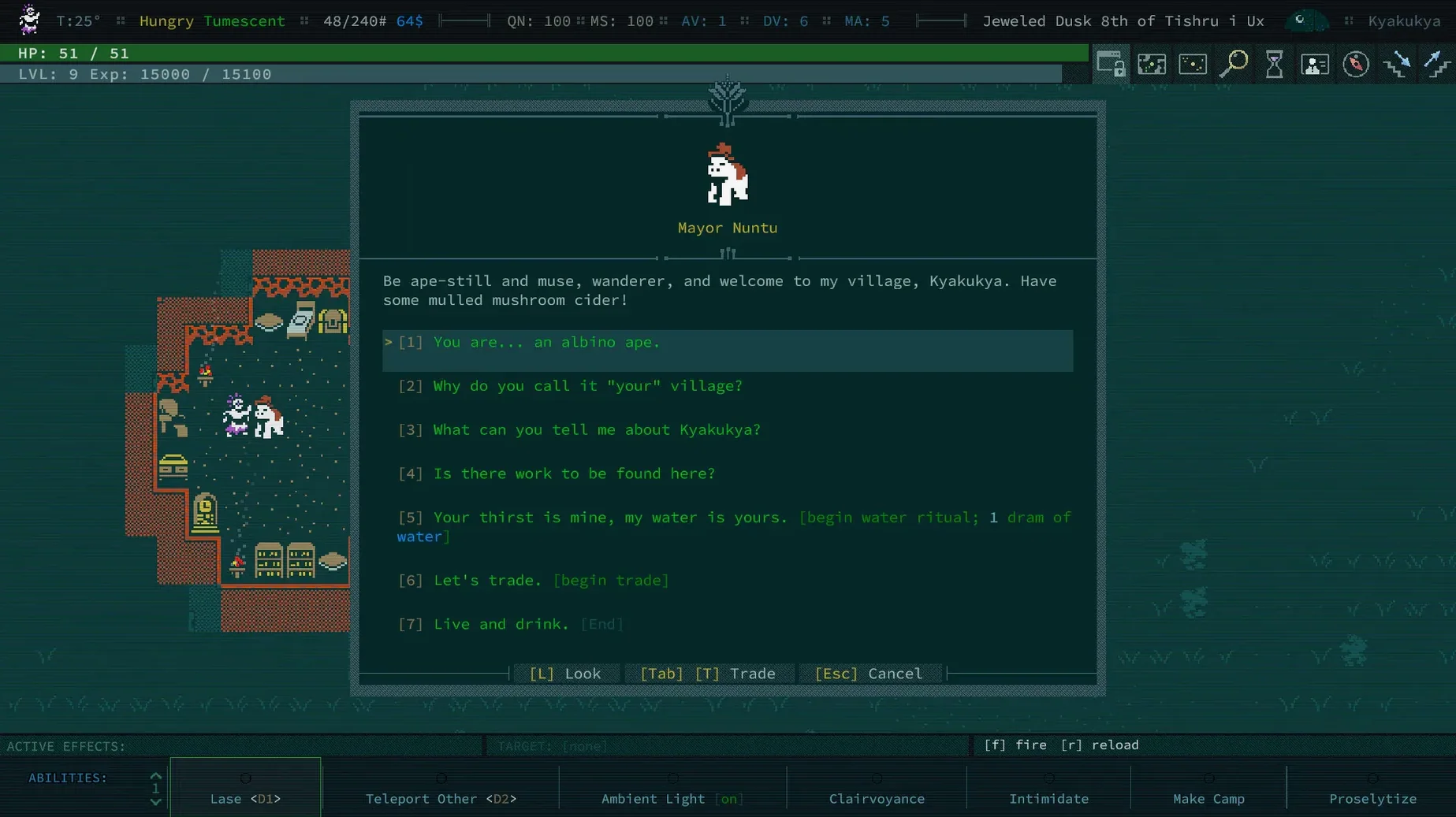 Caves of Qud on a Mac, shot 6 Caves of Qud for Mac, image 6