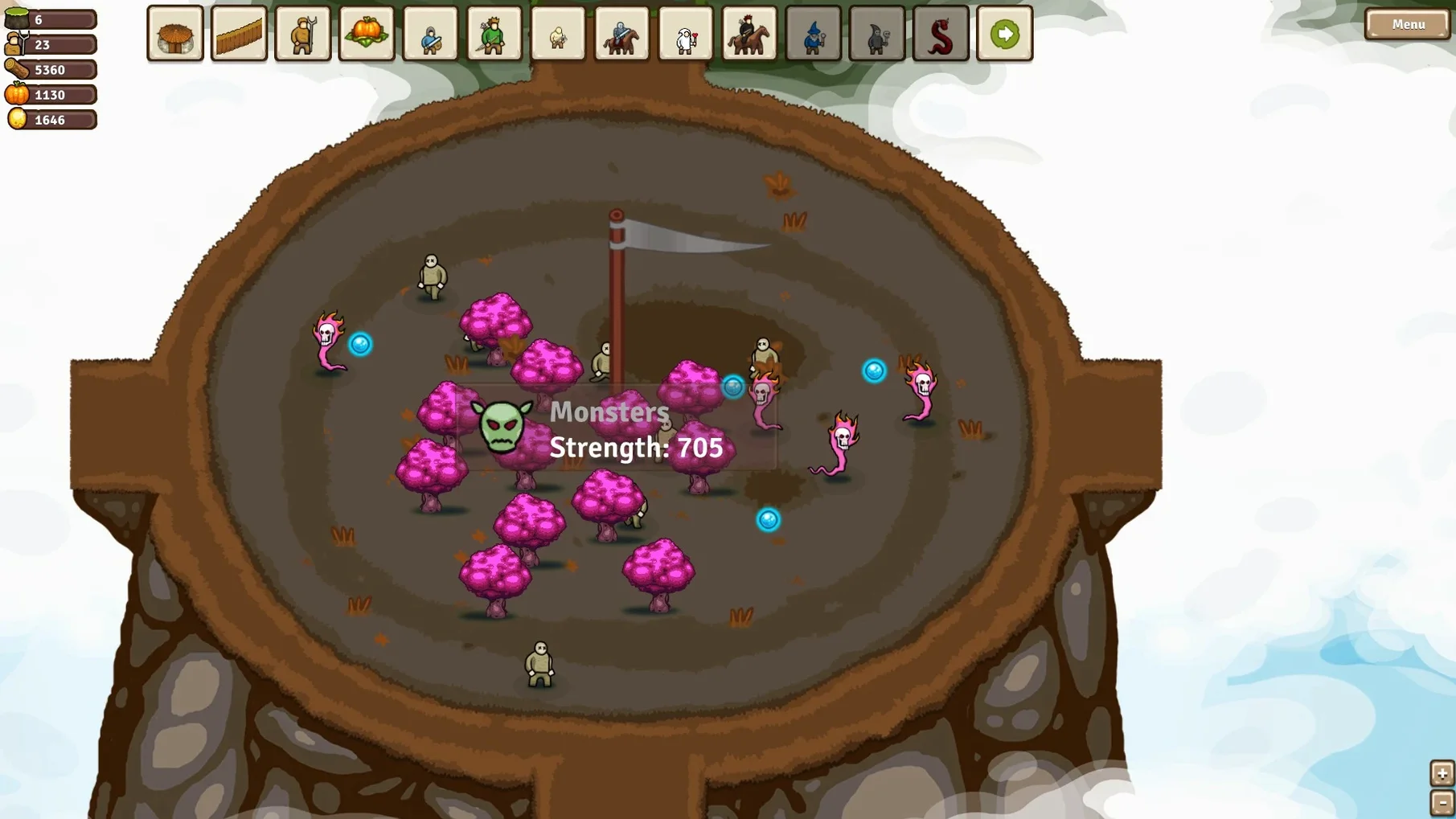 Circle Empires demo 3 Circle Empires sidebar view 3