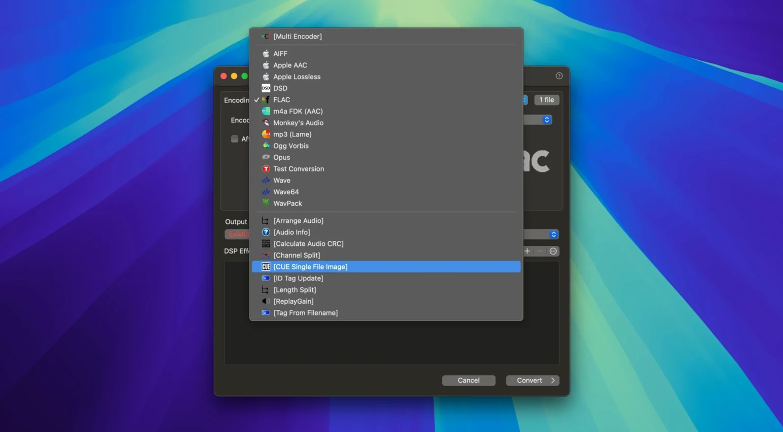 dBpoweramp Music Converter demo 2 dBpoweramp Music Converter sidebar view 2