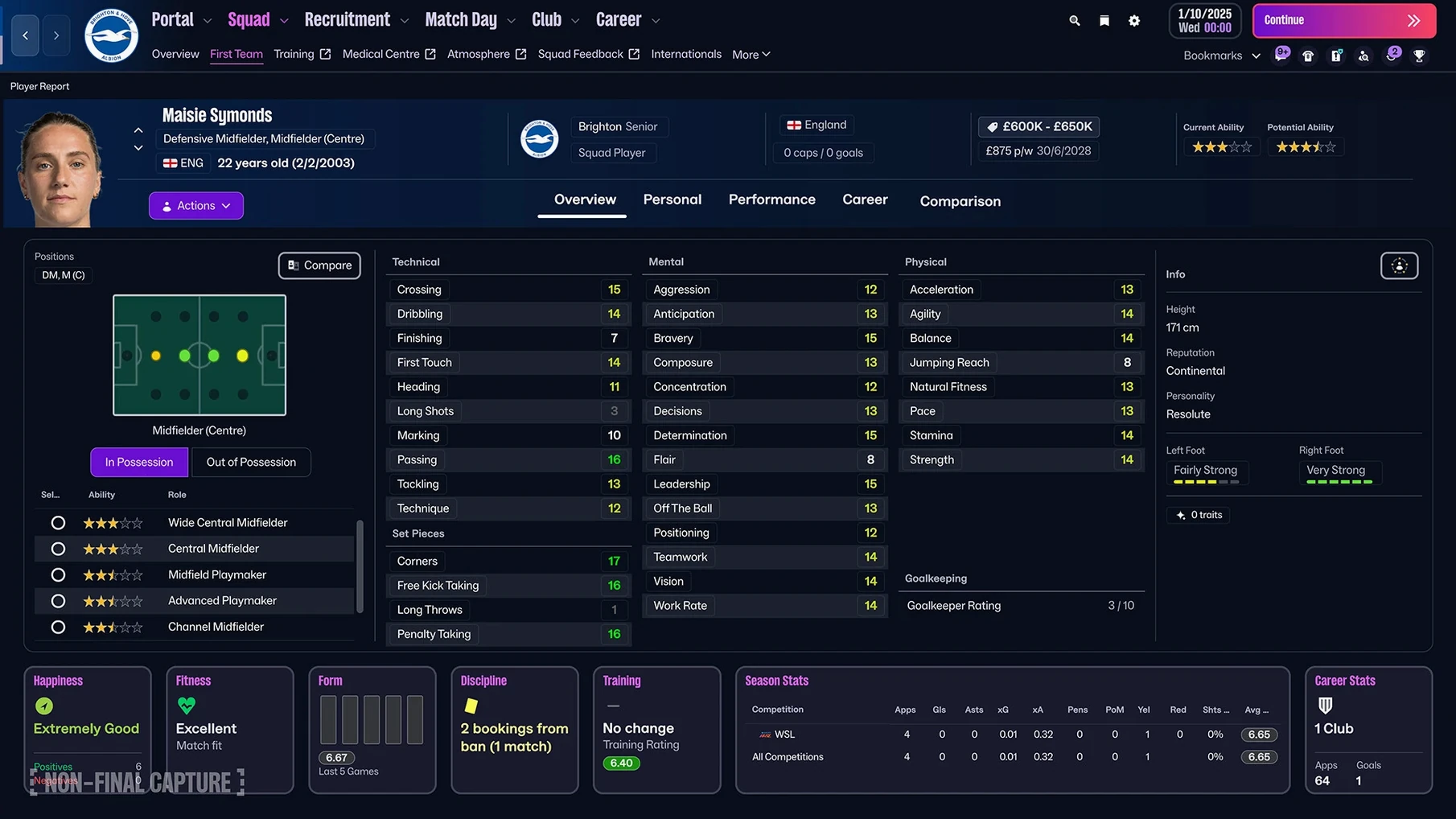 Football Manager 2026 demo 4 Football Manager 2026 sidebar view 4