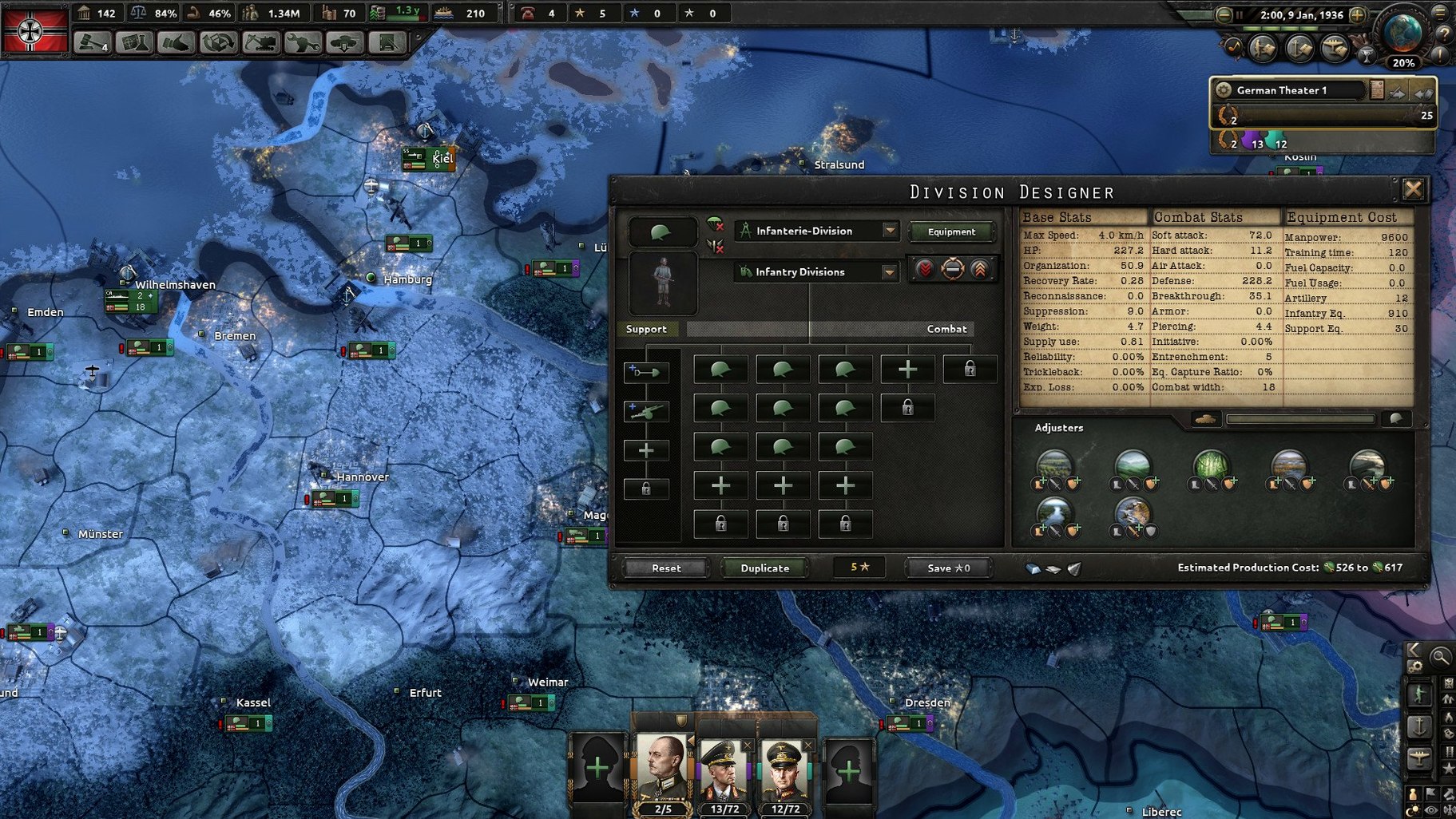 Hearts of Iron IV on a Mac, shot 1 hearts of iron 4 macos main screen