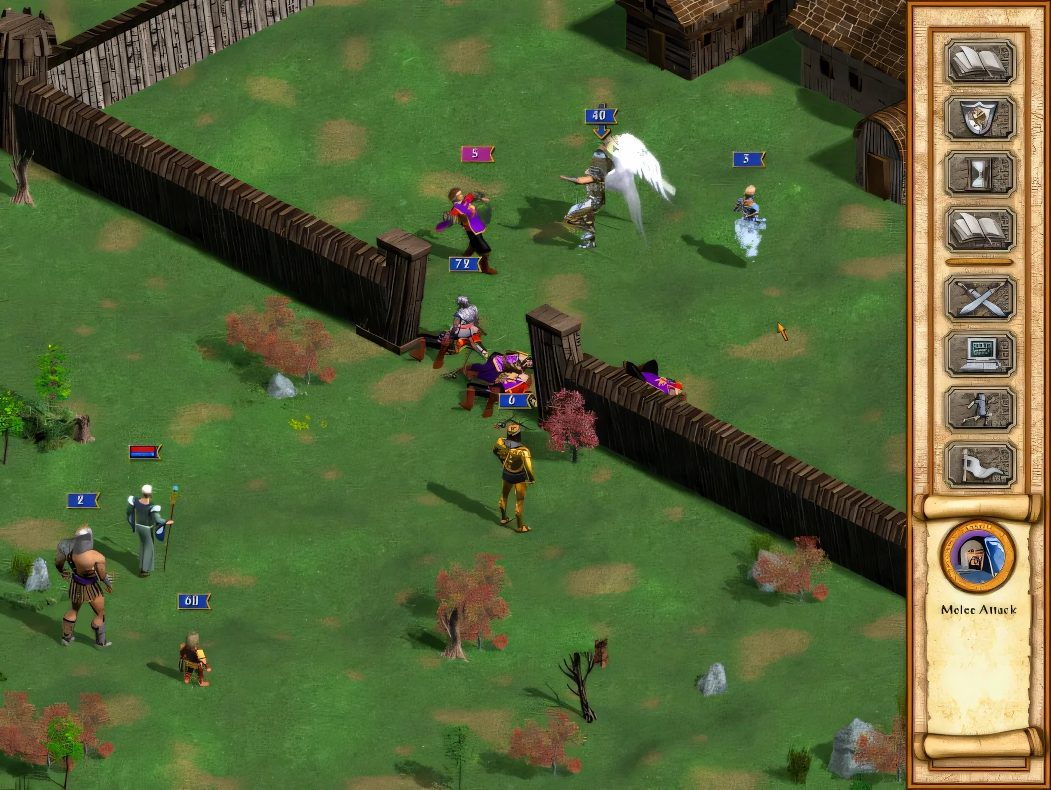 Heroes of Might and Magic 4: Complete demo 2 Heroes of Might and Magic 4: Complete sidebar view 2