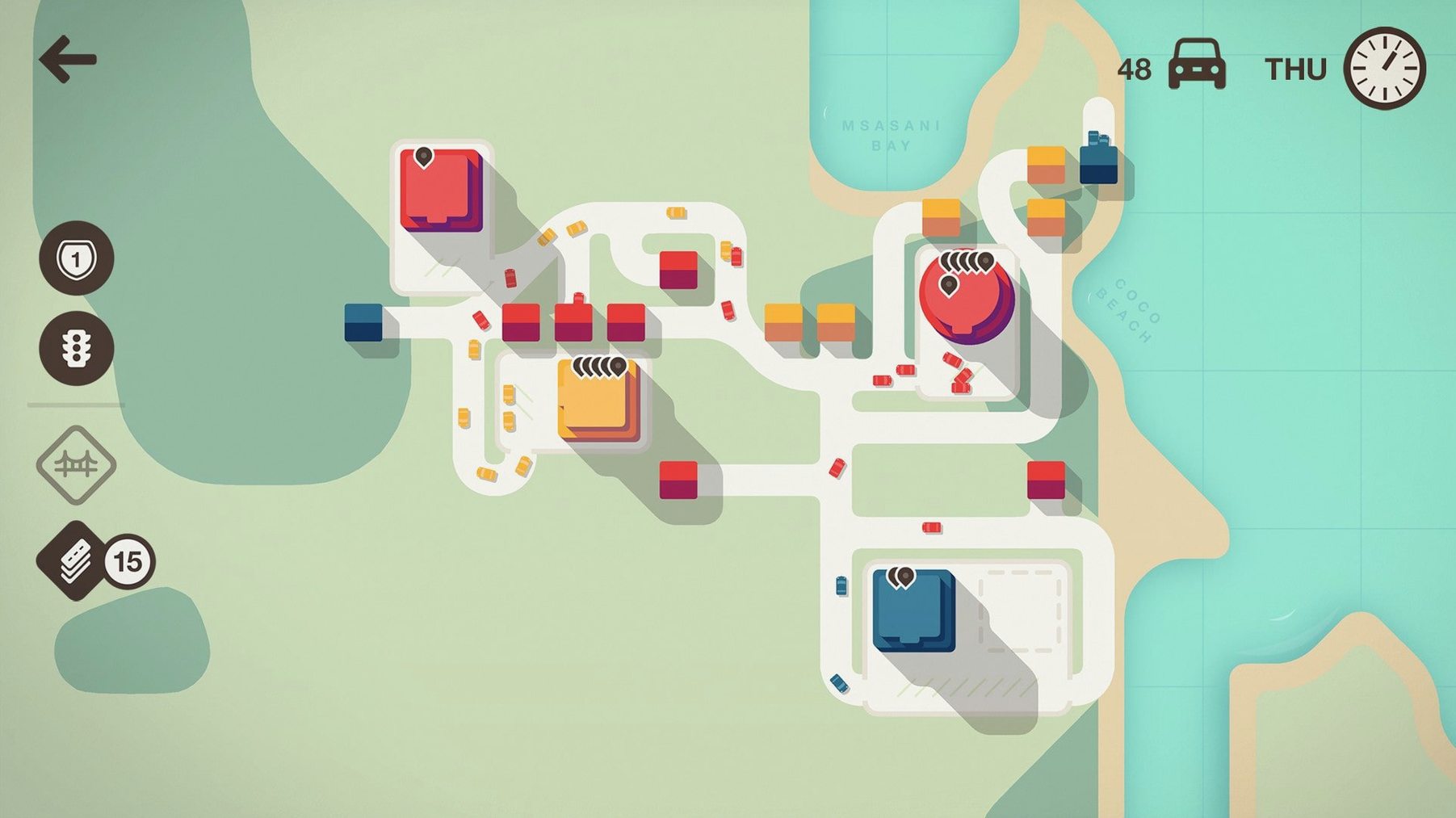 Mini Motorways on a Mac, shot 4 Mini Motorways for Mac, image 4