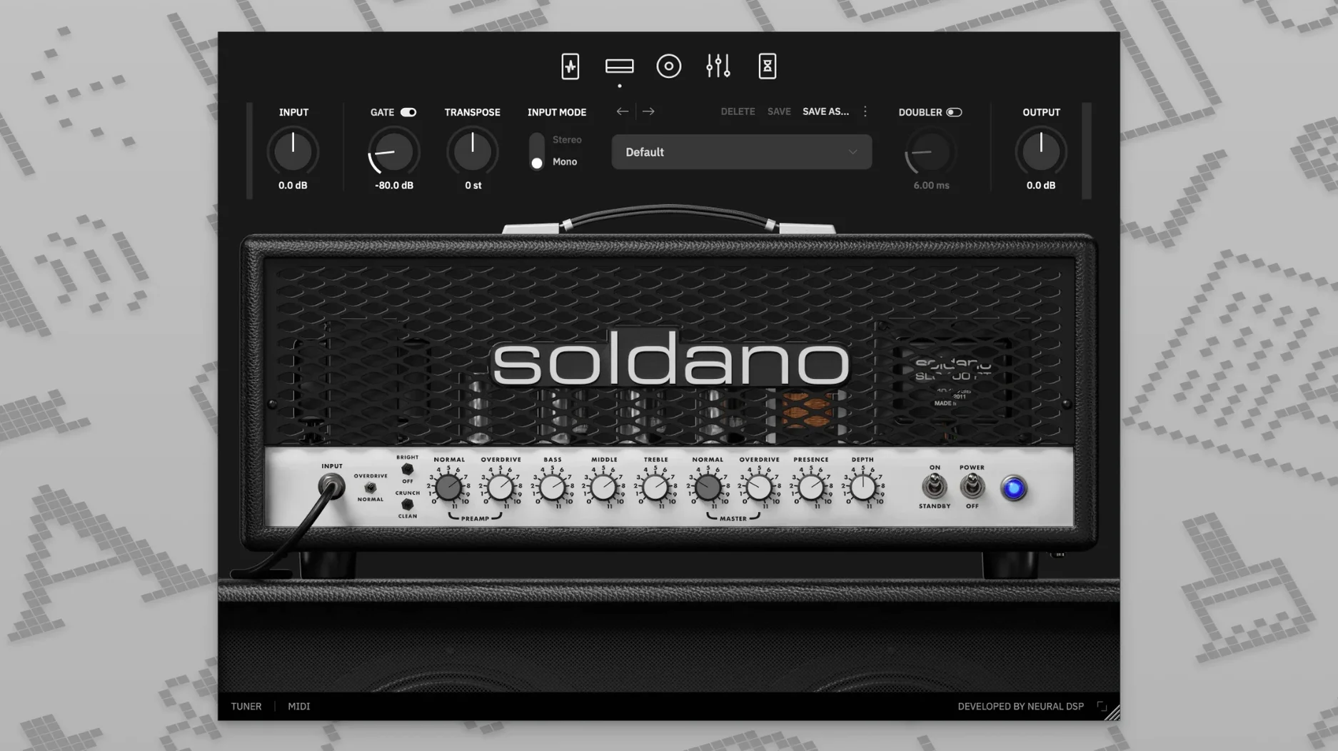 Neural DSP Soldano SLO-100 X demo 1 neural dsp torrent mac main screen