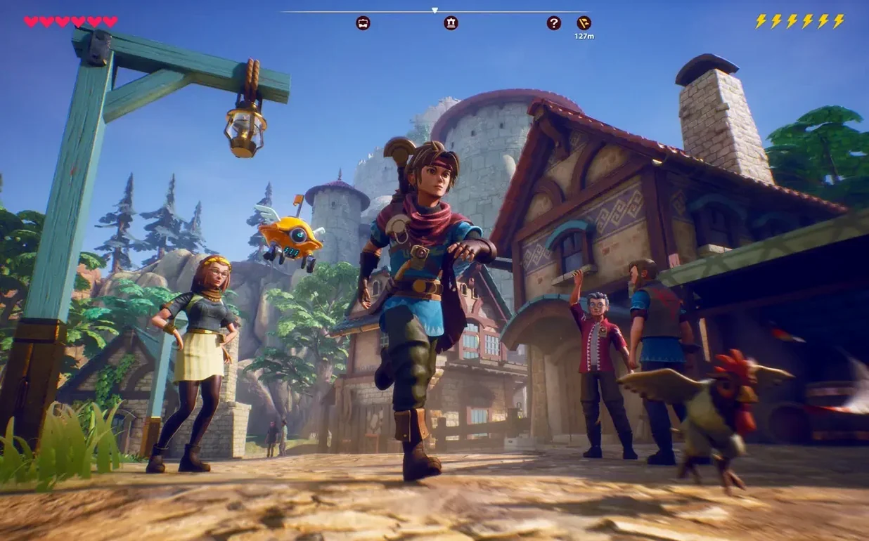 Oceanhorn 3: Legend of the Shadow Sea on a Mac, shot 1 oceanhorn 3 legend of the shadow sea torrent mac main screen