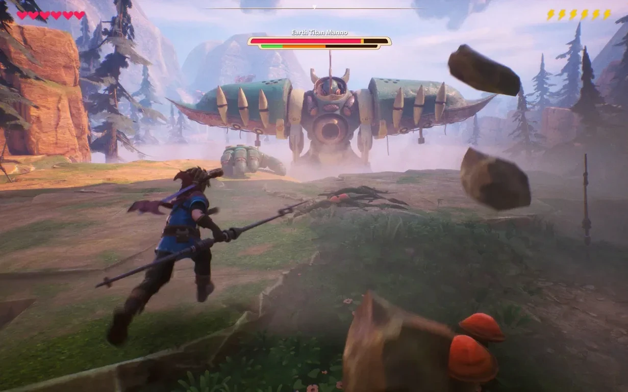 Oceanhorn 3: Legend of the Shadow Sea on a Mac, shot 2 Oceanhorn 3: Legend of the Shadow Sea for Mac, image 2