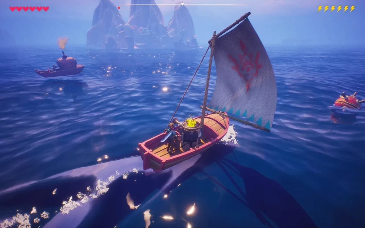 Oceanhorn 3: Legend of the Shadow Sea demo 7 Oceanhorn 3: Legend of the Shadow Sea sidebar view 7