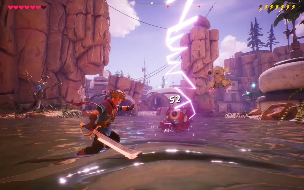 Oceanhorn 3: Legend of the Shadow Sea demo 8 Oceanhorn 3: Legend of the Shadow Sea sidebar view 8
