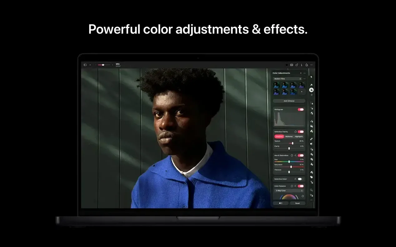 Pixelmator Pro demo 6 Pixelmator Pro sidebar view 6