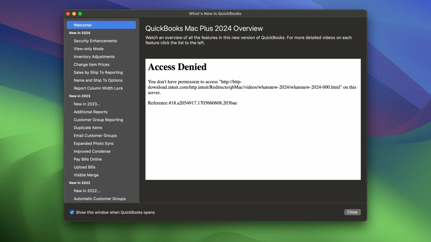 QuickBooks Mac Plus on a Mac, shot 2 QuickBooks Mac Plus for Mac, image 2