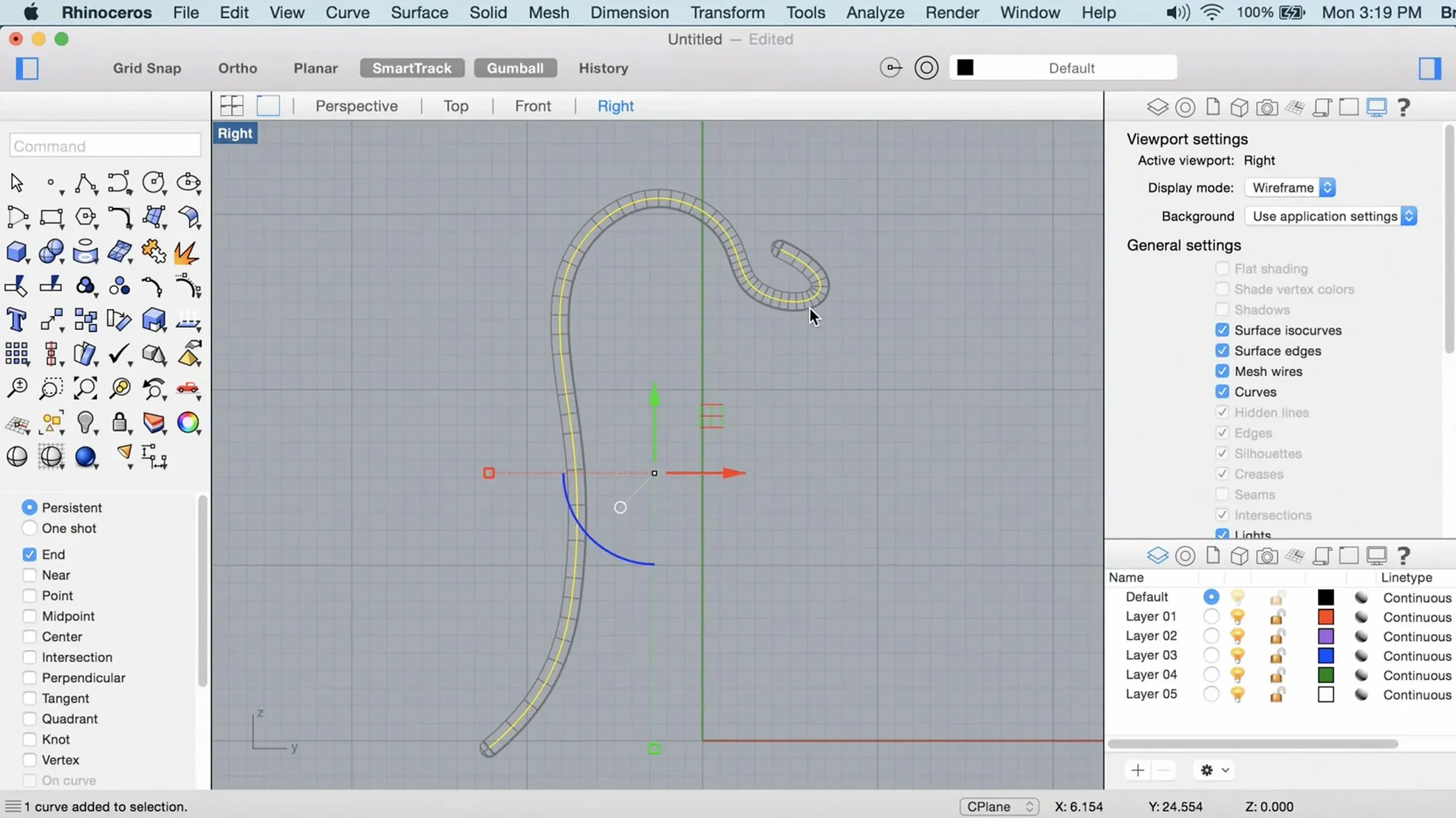 Rhino demo 2 Rhino sidebar view 2