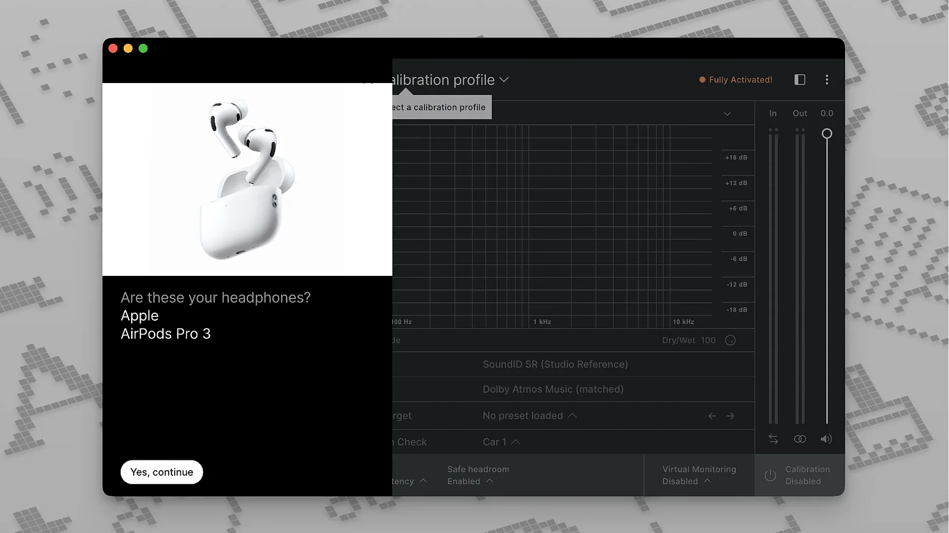 Sonarworks SoundID Reference on a Mac, shot 6 Sonarworks SoundID Reference for Mac, image 6