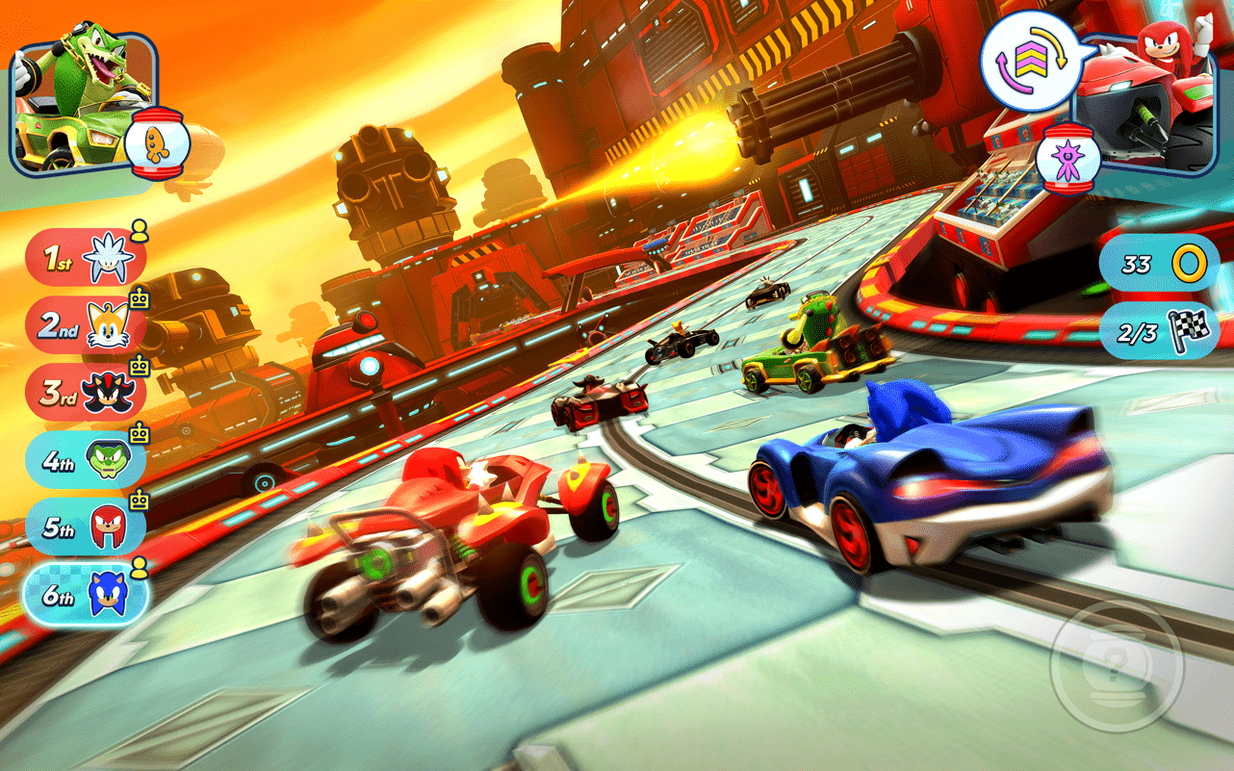 Sonic Racing on a Mac, shot 1 sonic racing torrent mac main screen