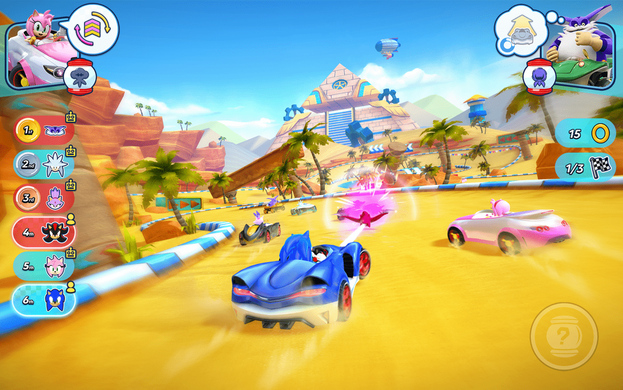 Sonic Racing on a Mac, shot 4 Sonic Racing for Mac, image 4